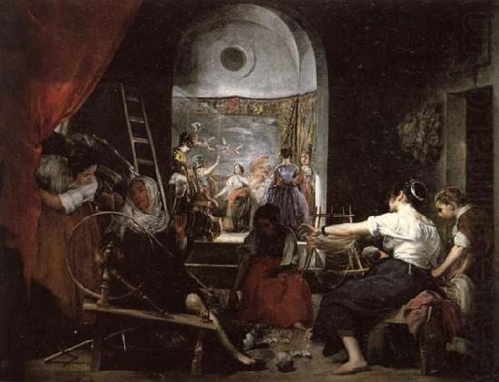 The Spinners or The Fable of Arachne, Diego Velazquez